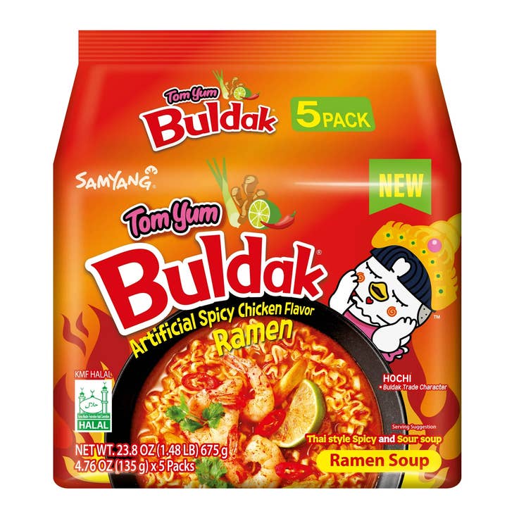 Global Bite Co - Wholesale Ramen - Buldak Spicy Chicken Ramen TomYum 5pck