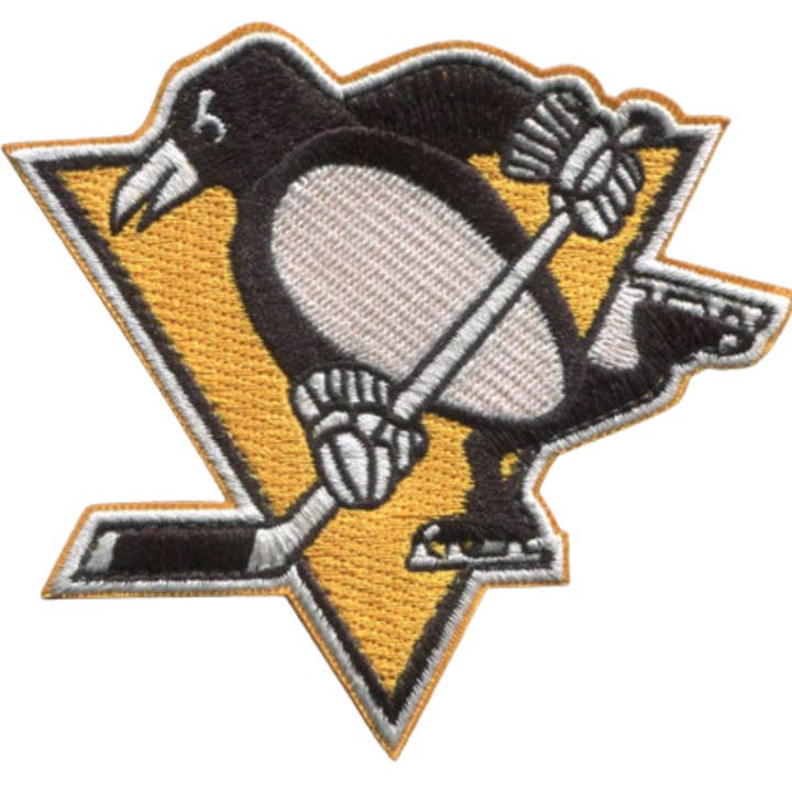Patch ufficiale con licenza della squadra NHL dei Pittsburgh Penguins (non un patch termoadesivo) per la vendita all'ingrosso da parte di HEDi