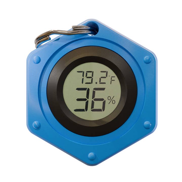 EnviroChecker - Lien | Thermomètre de Voyage & Hygromètre pour la vente par Ceiba Outfitters