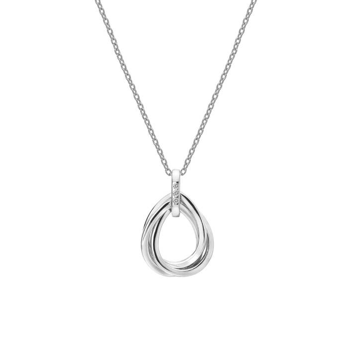 Trio Teardrop Pendant for wholesale by Hot Diamonds