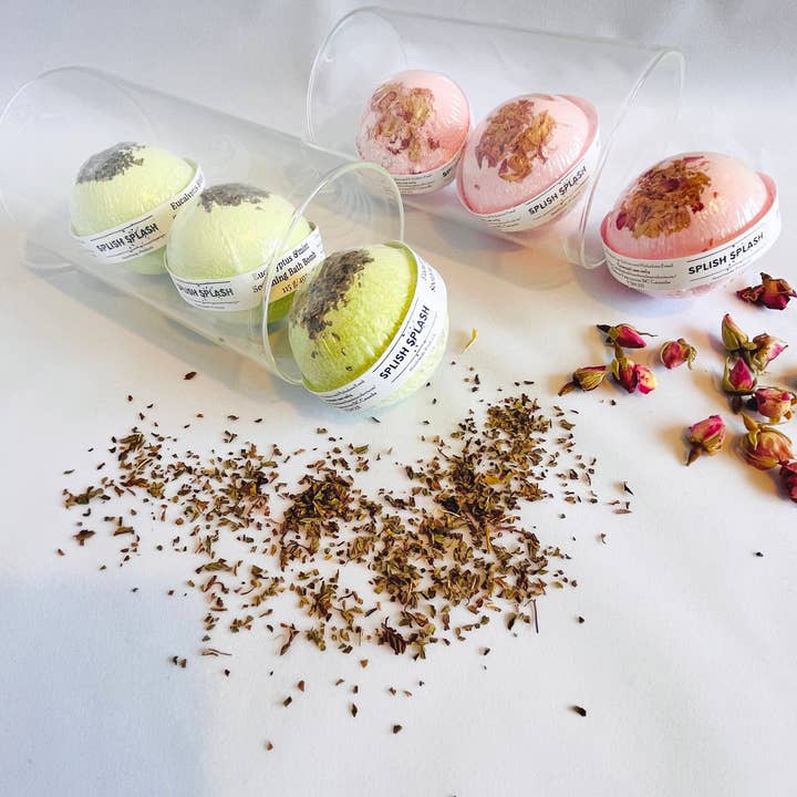 Splish Splash Handmade Products - Wholesale Bath Bomb/Fizz - Relaxing Bath bombs Home Spa Hammam Experience & Vegan1