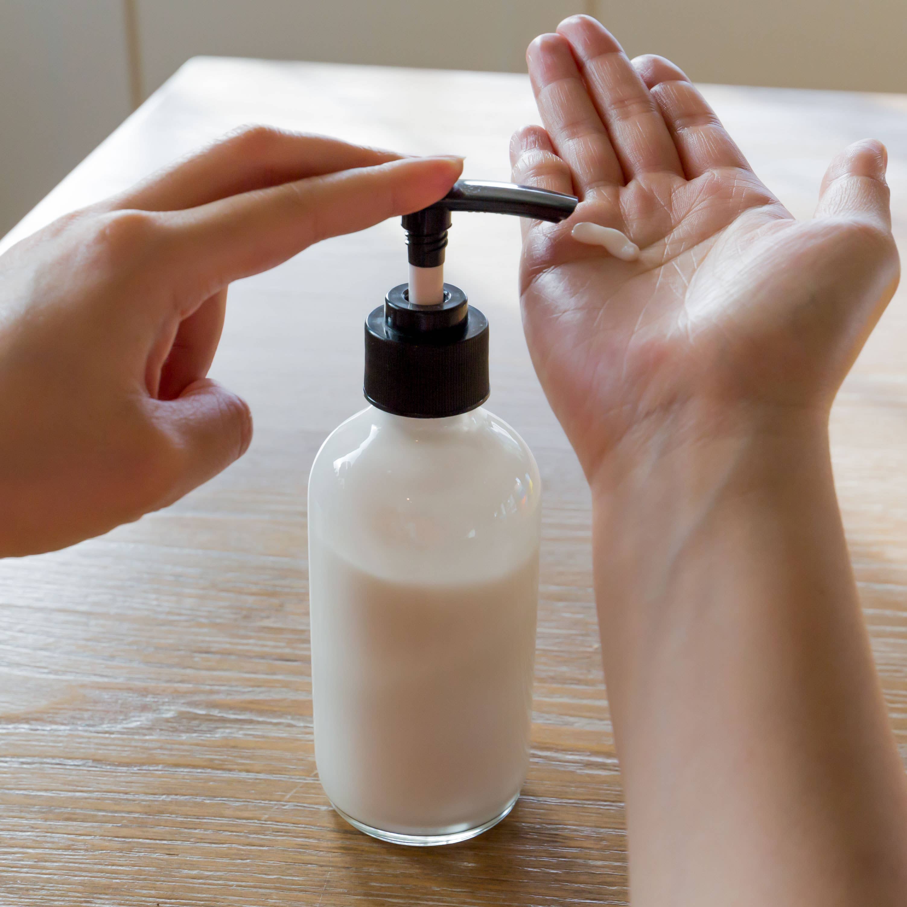 Youngever - Wholesale Soap Dispenser - Youngever 5 Pack 8OZ Empty Glass Pump Bottles - Clear4