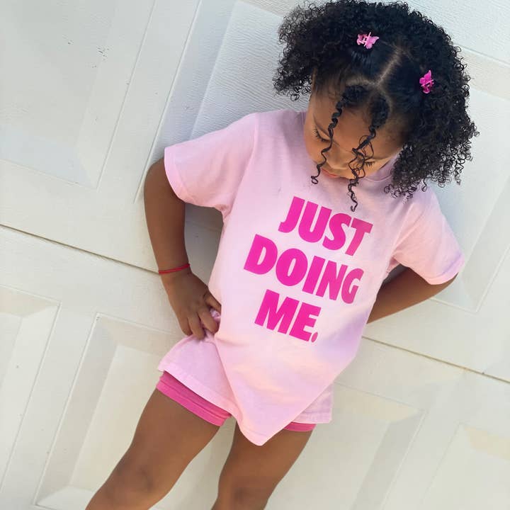 SÓLO HACIÉNDOME CAMISETA para venta al por mayor de Mini FLEX KIDS