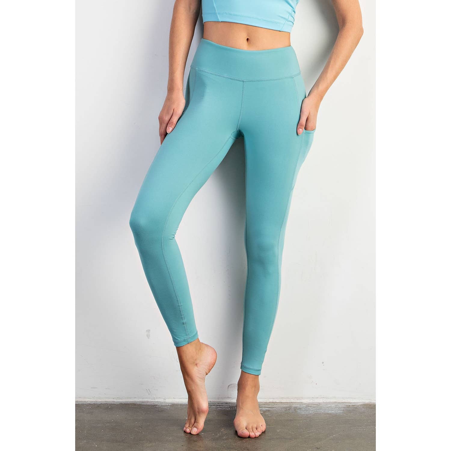 Rae Mode - Wholesale Athletic/Lounge Leggings - Women's - BUTTER BASIC LEGGING WITH POCKETS33