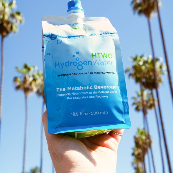 HTWO - Wholesale Sparkling Water - HTWO Ultra-Pure Hydrogen Infused Water, 24 Pouches