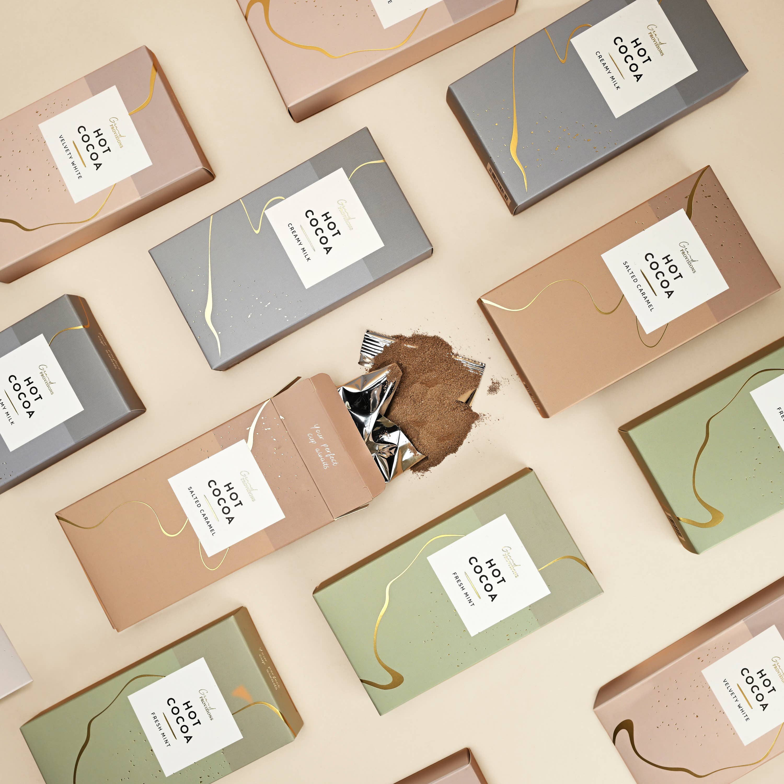 Grand Provisions - Wholesale Hot Cocoa Mix/Kit - Hot Chocolate - Creamy Milk (2.5 oz)2