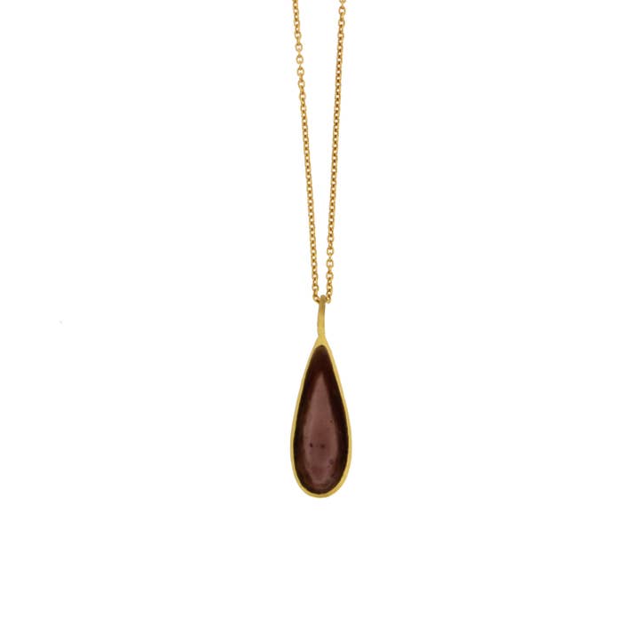 Michael Vincent Michaud - Wholesale Pendant/Charm Necklace - Tear Drop Bubbles 16" Adj. Pendant2