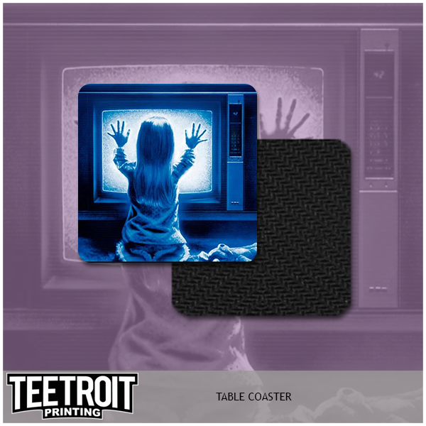 Teetroit Printing LLC - Wholesale Onderzetters - Horror tafelonderzetters per set van 20, zelf designs kiezen20