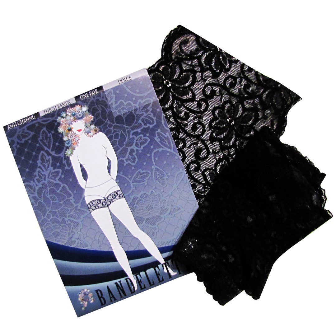 Bandelettes - Wholesale Fashion/Breast Tape - Women's - Bandelettes® Anti-chafing Lace Thigh Bands- Dolce -6"3