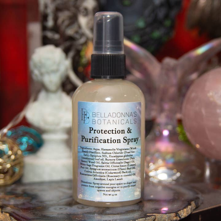 Belladonnas Botanicals - Wholesale Smudge Spray - Protection and Purification Spray0