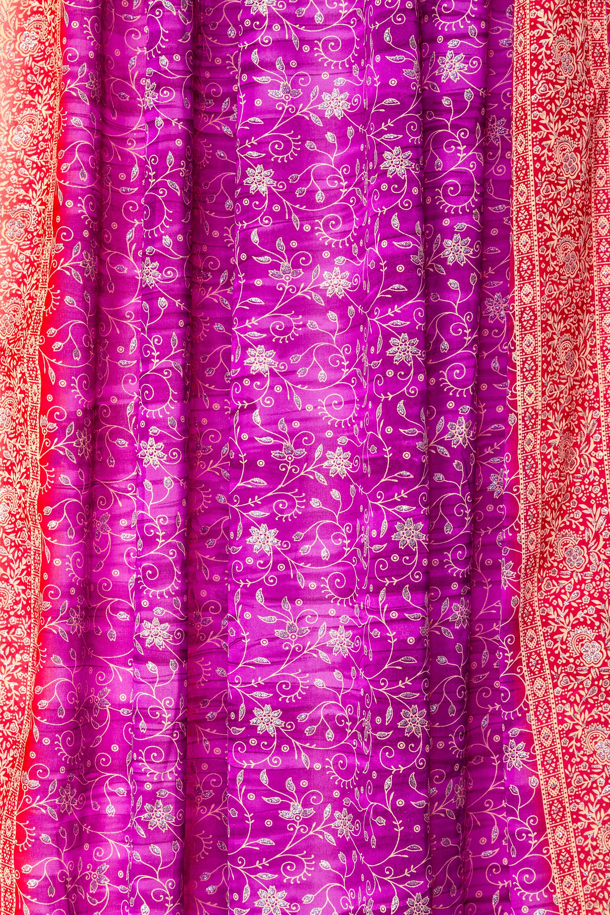 Colors By Padmini - Wholesale Curtain - Purple Haze Home Collection Light-filtering Sari Curtains3