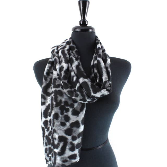 Pretty Persuasions - Wholesale Scarf - Women's - S25212 Animal Print Lightweight Scarf5