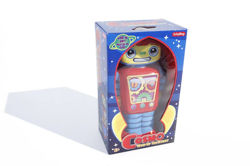 die Blechfabrik e.K. - Wholesale Wind-Up Toy - Kids - Cosmo Tin Robot robot, WTR made in China2