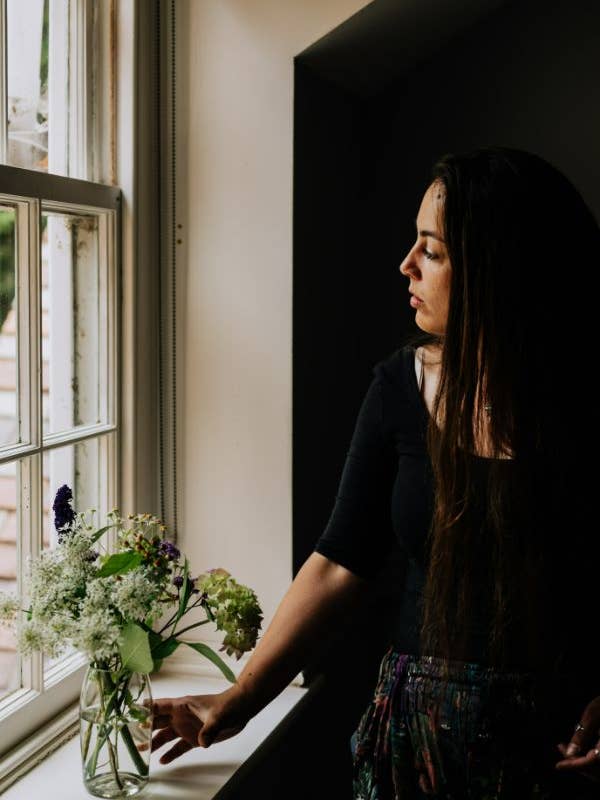 Recycled Clear Glass Champagne Vase for wholesale by Old Green