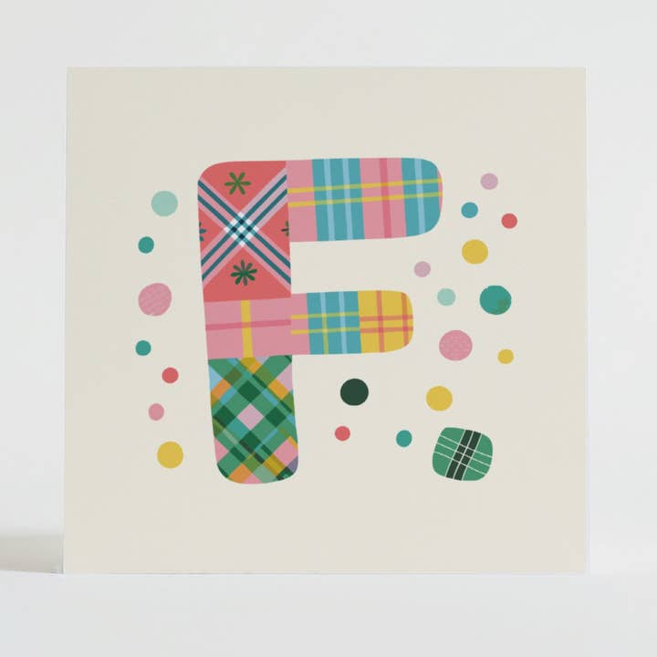 Tartan F for wholesale by Brilliantly Brave