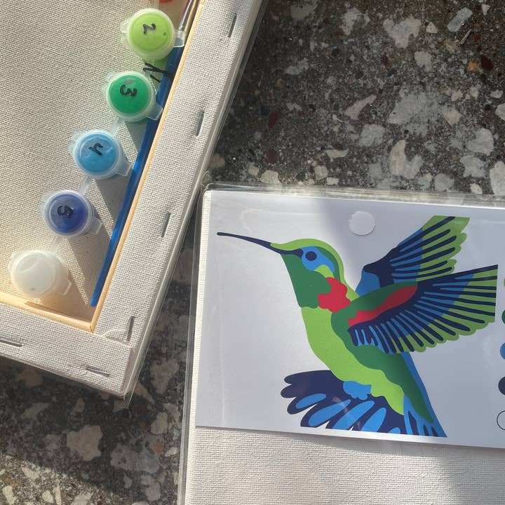 Fundenberger Studio - Wholesale DIY Craft Kit - Hummingbird Paint-By-Number3