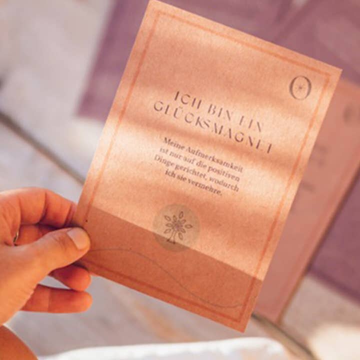 Oh Shanti – Großhandel Briefpapier-/Postkarten-Set – Oh Shanti Affirmationskarten