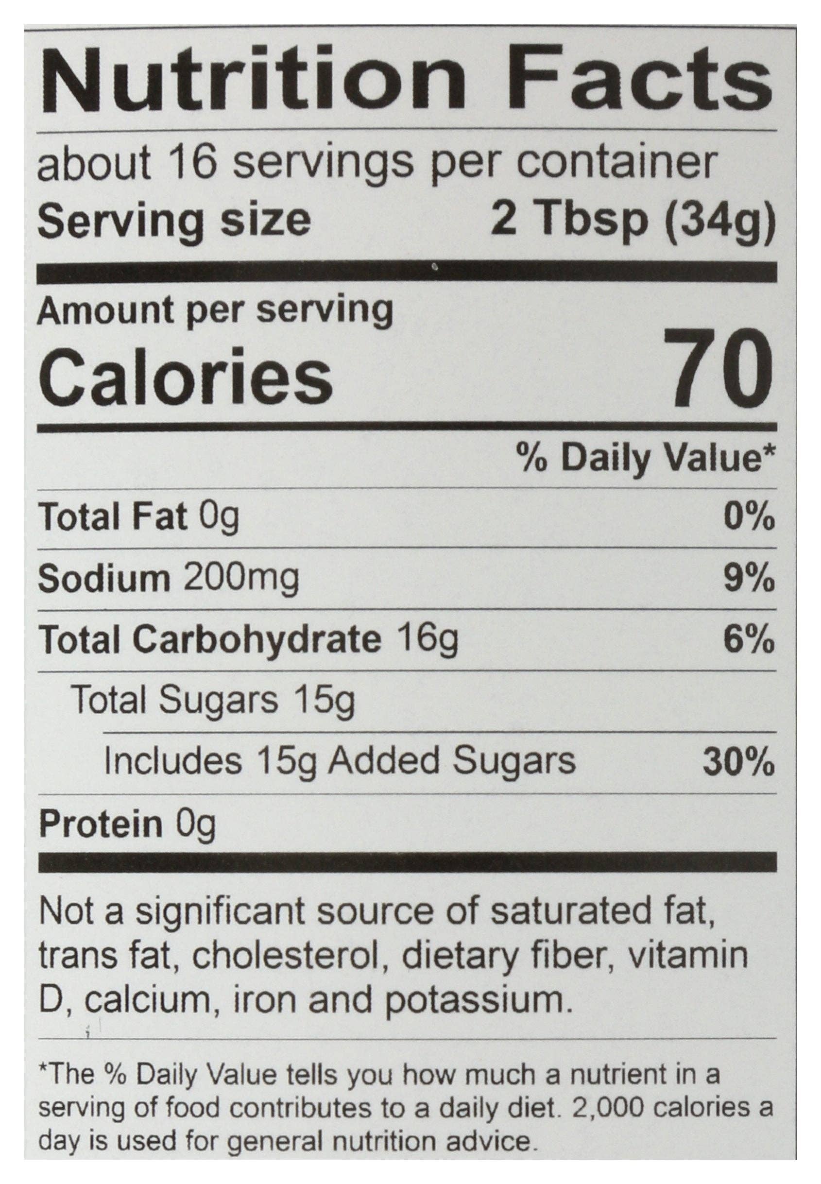 Everyday Supply Co - Wholesale BBQ Sauce - RIB RACK SAUCE RIBS HOT HONEY BBQ - Case of 62