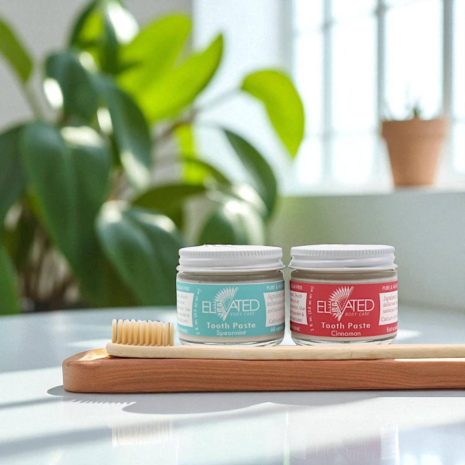 Taylor's Naturals - Wholesale Toothpaste - ELEVATED - Natural Toothpaste - Fluoride FREE - Glass Jar3