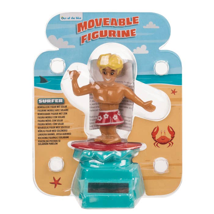 Out of the blue KG - Wholesale Figurine Toy - Kids - Moveable figurine, Surfer,2