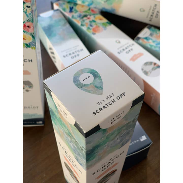 Waypoint Wanders - Venta al por mayor Mapas - Mapa de 63 Parques Nacionales de EE. UU.6