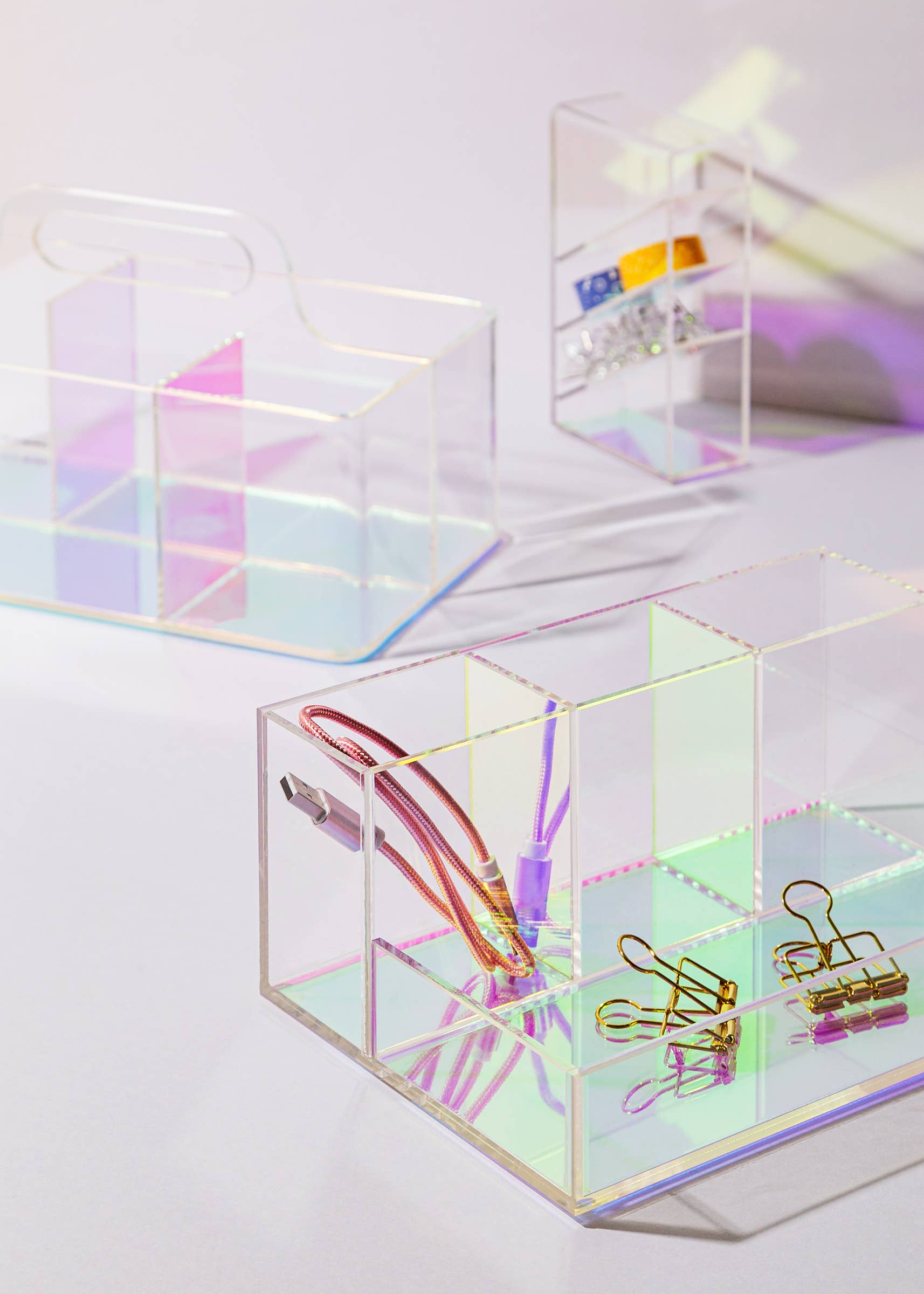 HITOTOKI by KING JIM - Wholesale Desk Organizer - Lumillia Acrylic Desk Organizer20