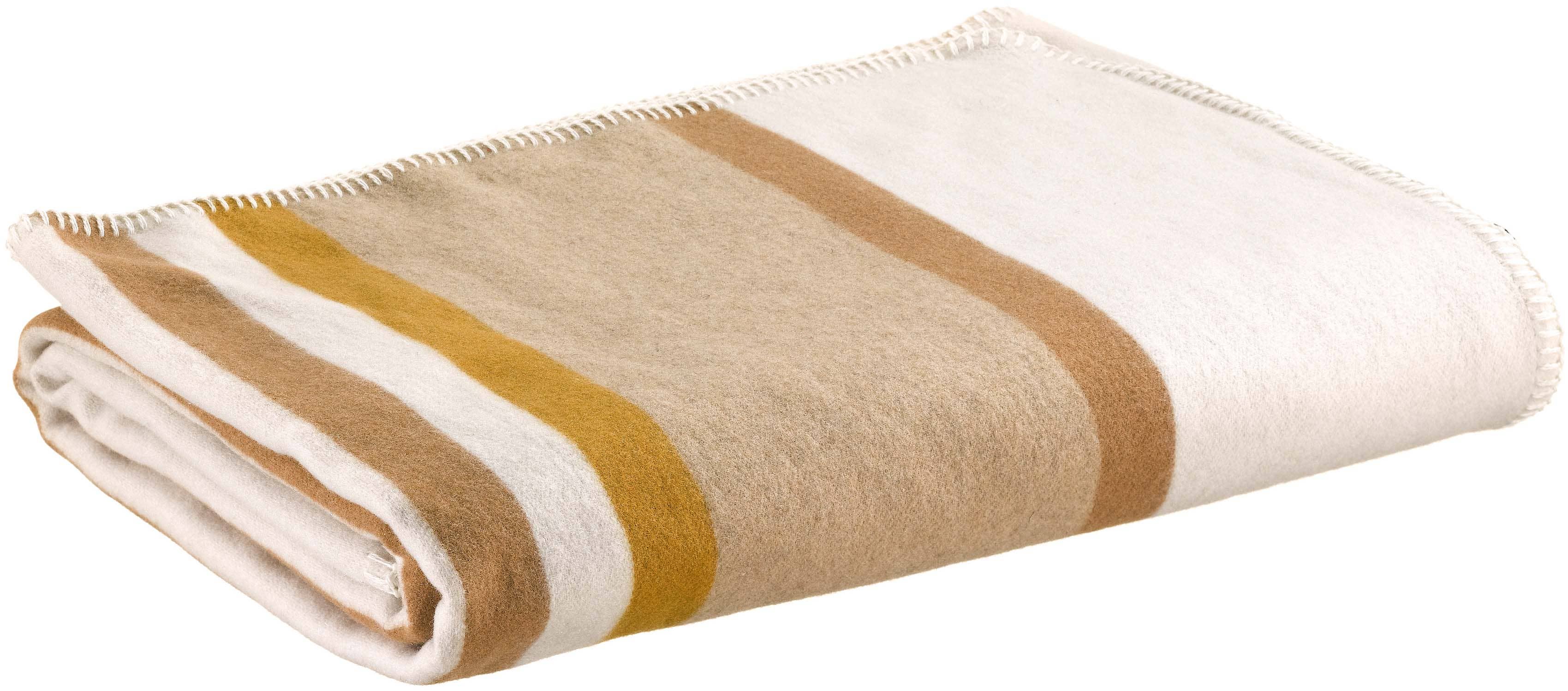 Maison Vivaraise & La Cerise sur le Gâteau - Wholesale Throw Blanket - Recycled jacquard throw Gioia Ivory 140 x 1850