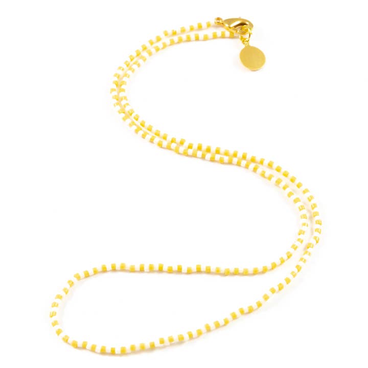 Sunflower Alternating Wanderlust Necklace for wholesale by Nica Life