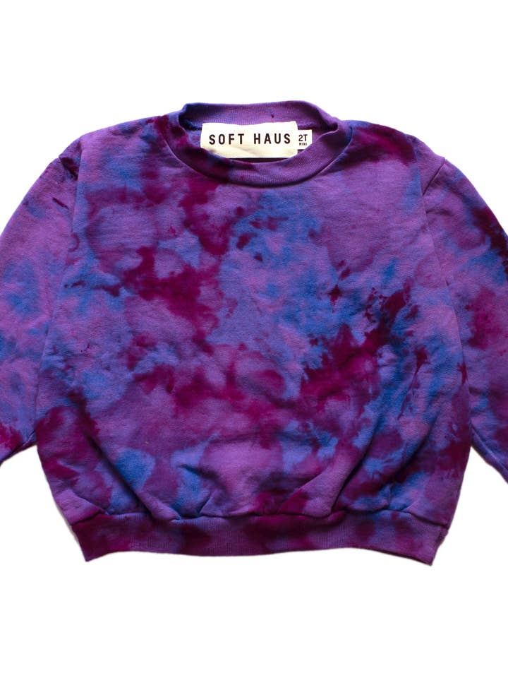 Dust Dye Sweatshirt für Kinder - Ultra Ultra für den Großhandel von Soft Haus