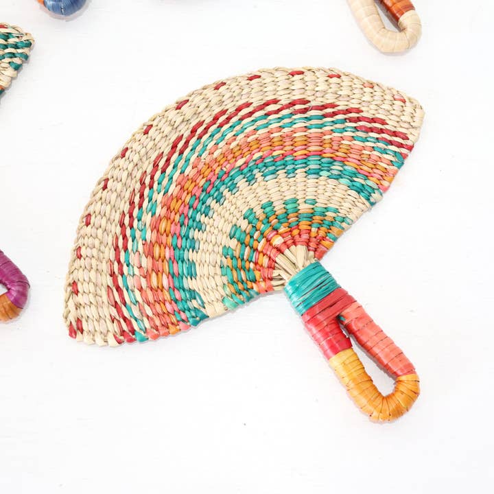 LA LA VAN – Handwoven Fan (Wall Hanging & Hand Fan) for wholesale by Thaihomeshop