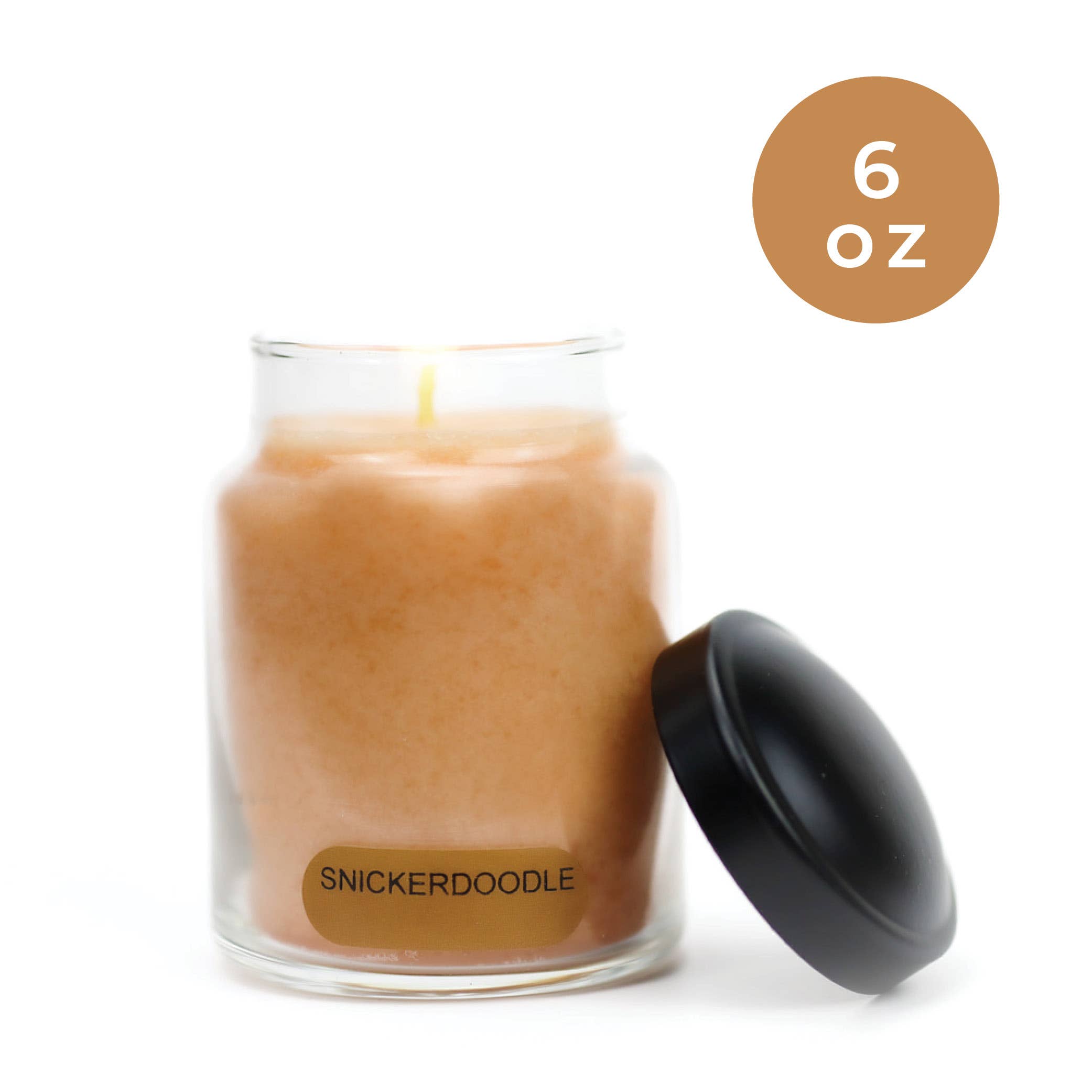A Cheerful Giver - Wholesale Jar/Filled Candle - KOTL Baby Candle (6oz.) – Snickerdoodle1