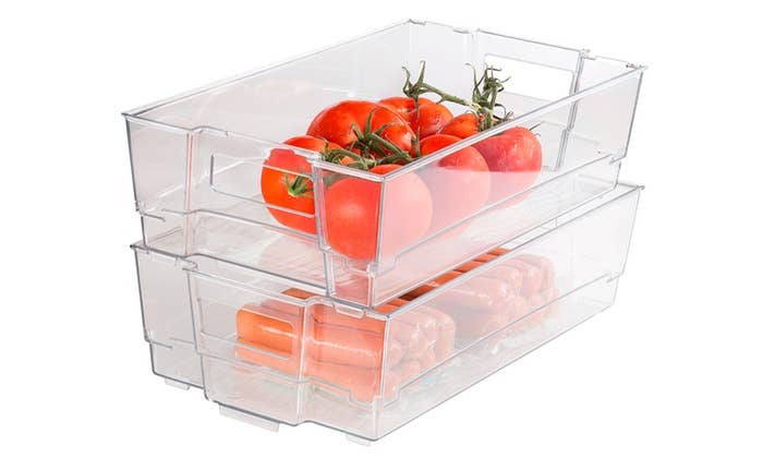 Gourmet Edge - Wholesale Kitchen Storage/Organizer - Multi-Use Stackable Organizer Bin: Pantry, Fridge & Freezer
5