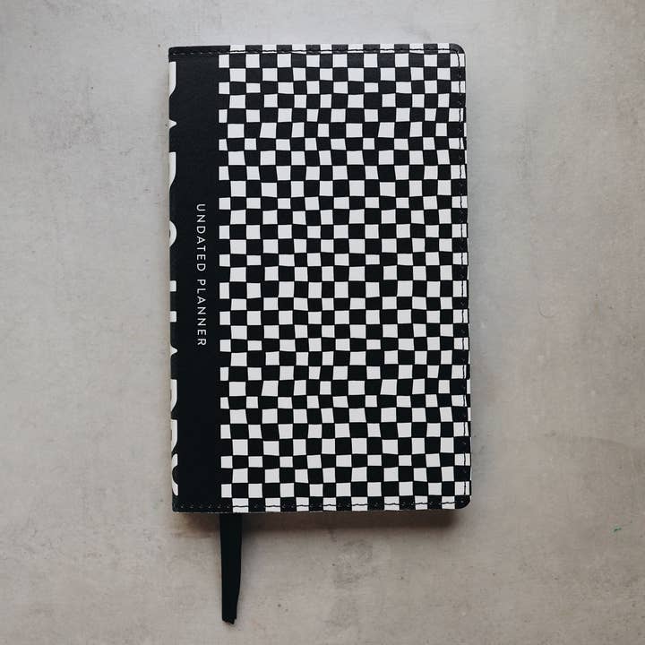 5x8 Undated Planner - Checkers Edition for wholesale by Rad & Happy