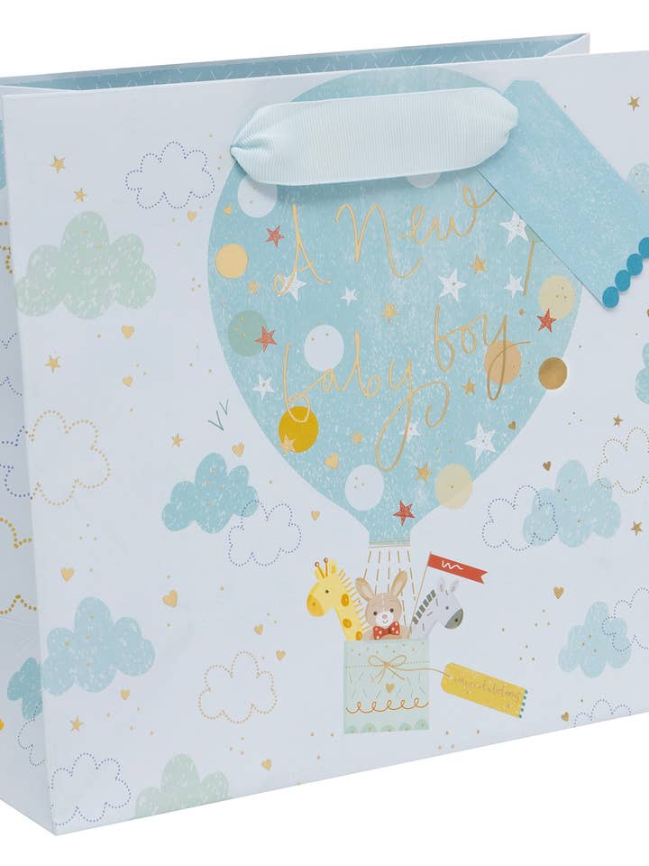 Saco Midi Paisagem Bebé Rapaz com Balões por atacado de Ballyhoo