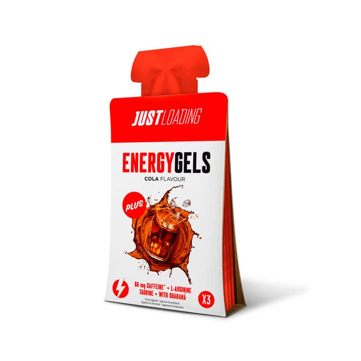 Just Loading – Großhandel Sport-/Energydrink – COLA ENERGY GEL MIT KOFFEIN UND AMINOSÄUREN 40gx10