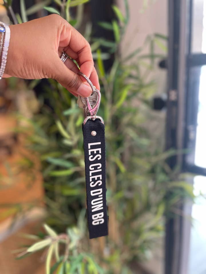 Marine keychain “The keys of a BG” for wholesale by Toiles Chics