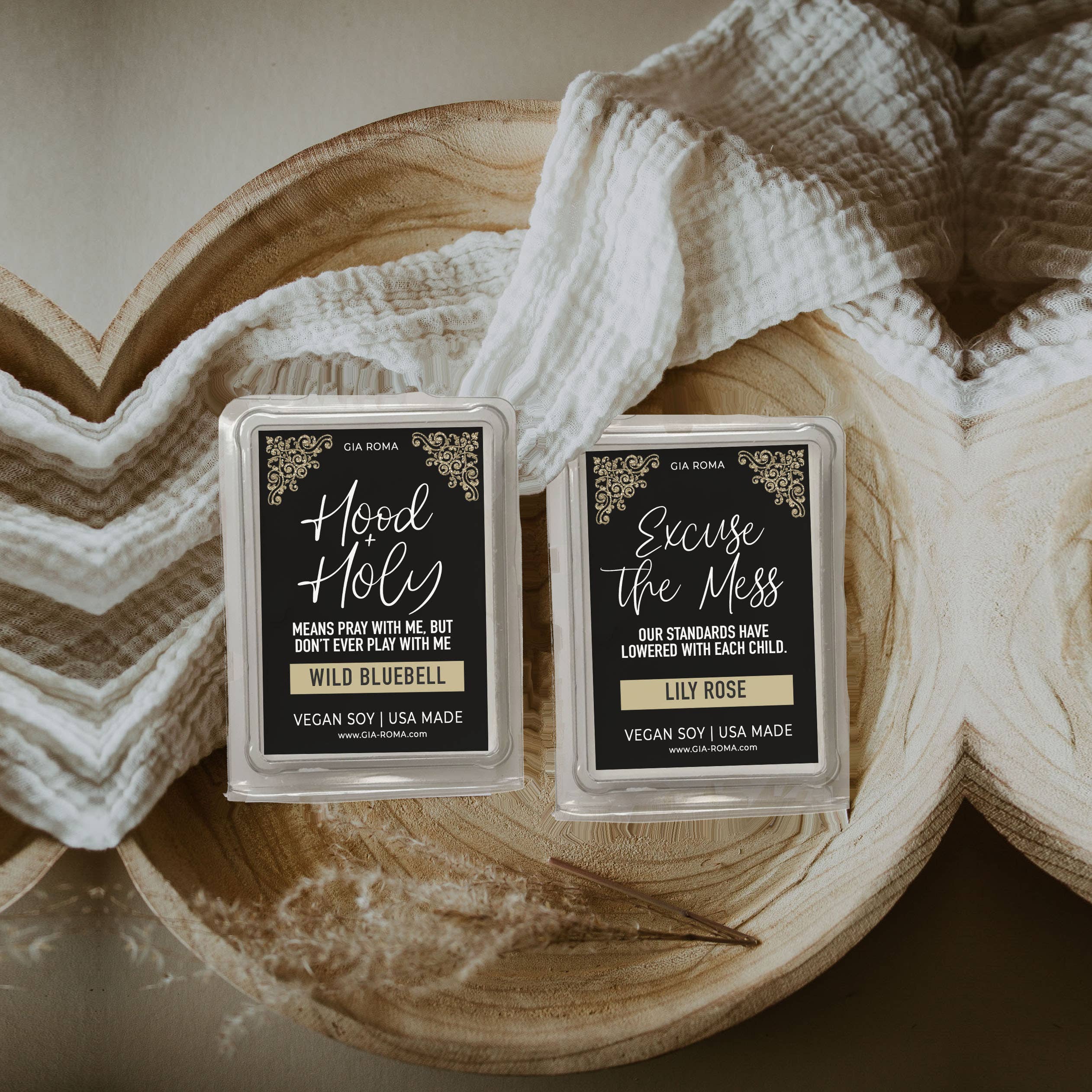 Gia Roma - Vente Fondants - Cadeaux pour la fête des mères, bon marché et amusants, uniques, à base de cire de soja, parfumés42