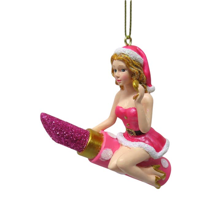 Mädchen auf Lippenstift Orn für den Großhandel von December Diamonds