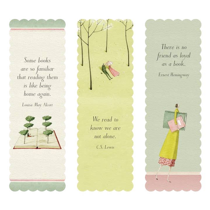 Devoted Reader Bookmarks for wholesale by Hester & Cook - Stationery