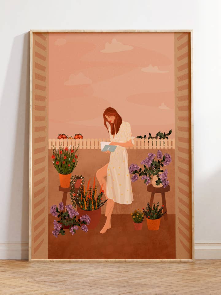 Tirage d'art Laurie pour la vente par Illustrations Its Funny Howww Inc