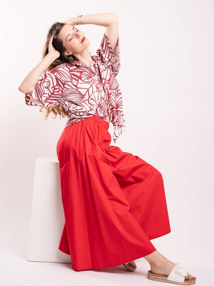 JCL Fashion - Wholesale Button Down Shirt - Women's - LARA 25 Blouse3