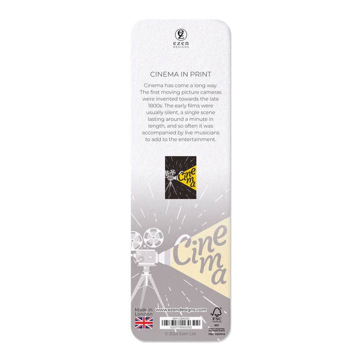 Ezen Trade – wholesale Bookmark – CINEMA IN PRINT: Colourblock Bookmark1