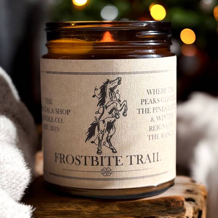 The Gift Gala Shop Candle Co. – wholesale Burkljus – "Frostbite Trail" Västerländska ljus | Rustika juljus0