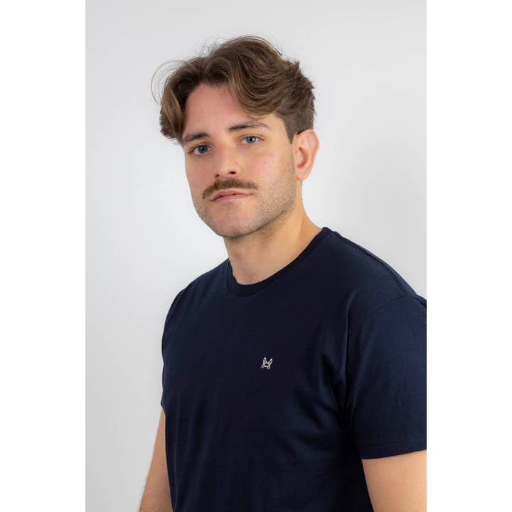 Navy Blue Basic T-shirt for wholesale by Custi Mikelo: Men's Clothing & Christmas Gifts