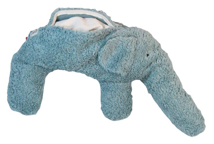 Pat & Patty - Wholesale Pillow/Cushion - Kids & Baby - Organic eco children's cuddle pillow “Elephant”/EL-312/eb1
