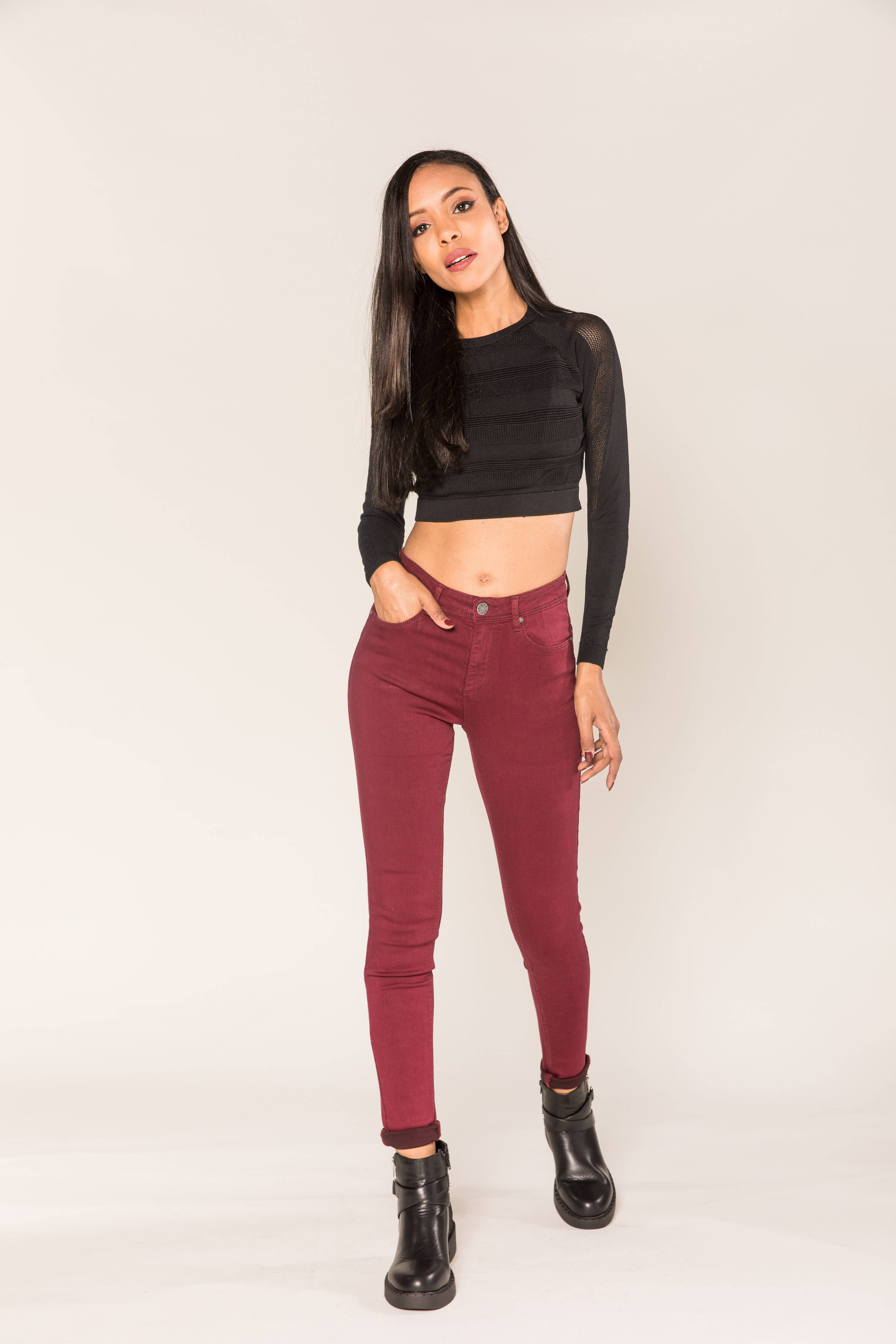 Nina Carter - Wholesale Jeans - Women's - Skinny Push Up Comfortable High Waist Super Stretch P10612