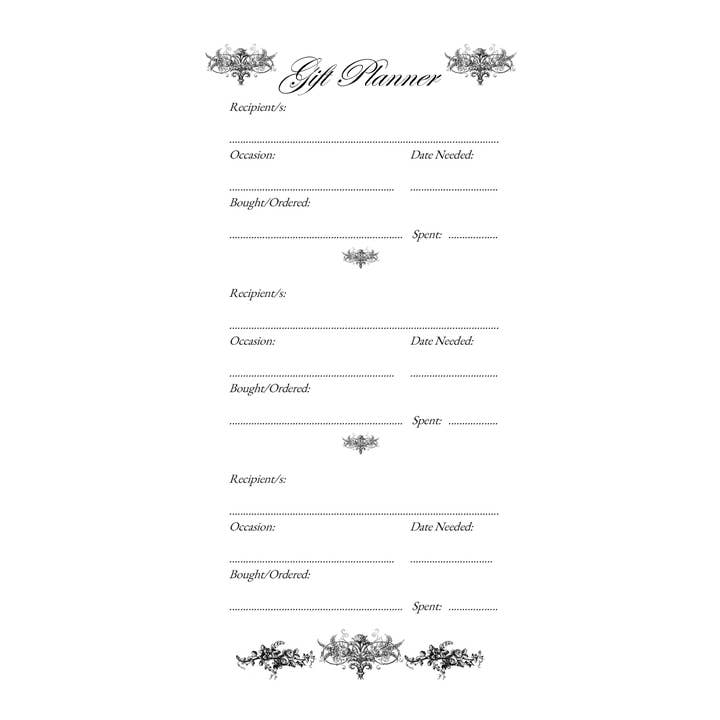 VINTAGE LADIES COLLECTION - Wholesale Notebook - Vintage Ladies Collection: ORGANISER & PLANNERS NOTEBOOK. 23