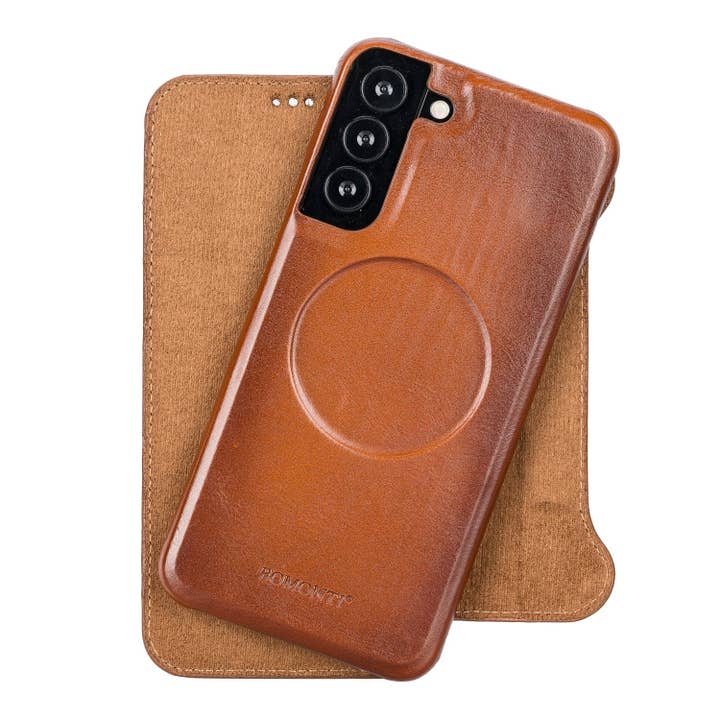 Bomonti - Wholesale Phone wallet/telefoonhoesje - Uniseks - Rostar lederen Samsung Galaxy S22+ afneembare portemonnee hoesje16