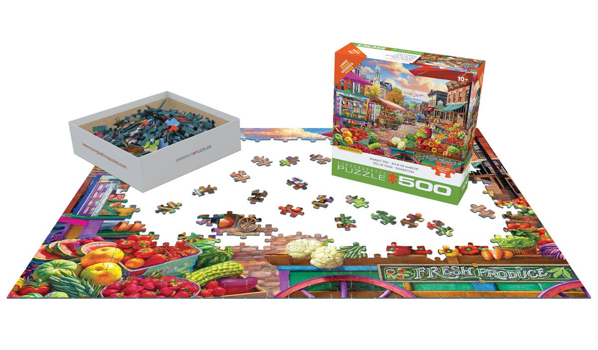 Eurographics Puzzles USA - Vente Puzzle – adulte - Jour de marché2