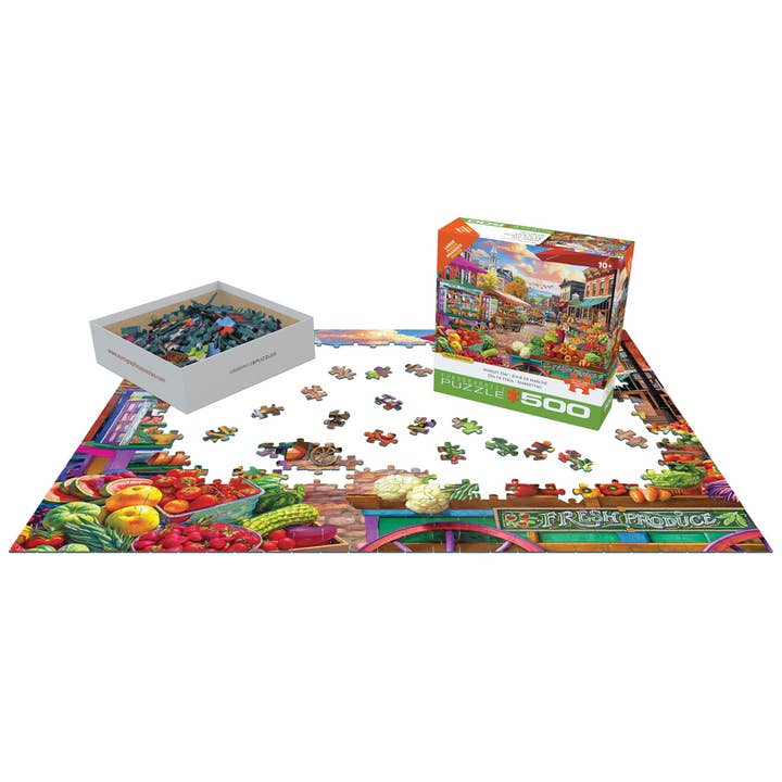 Eurographics Puzzles USA - Vente Puzzle – adulte - Jour de marché2